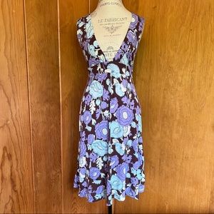 Urban Outfitters Lux Floral Dress with Tie Size L